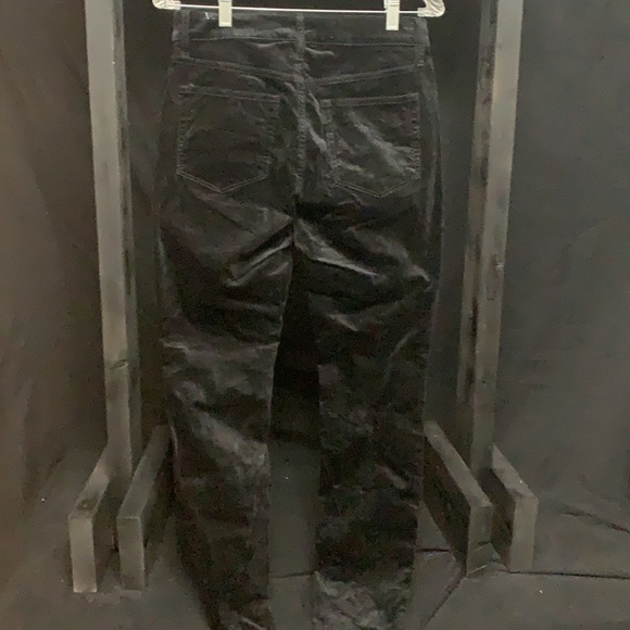 Loft | Black velour pants - Picture 4 of 6